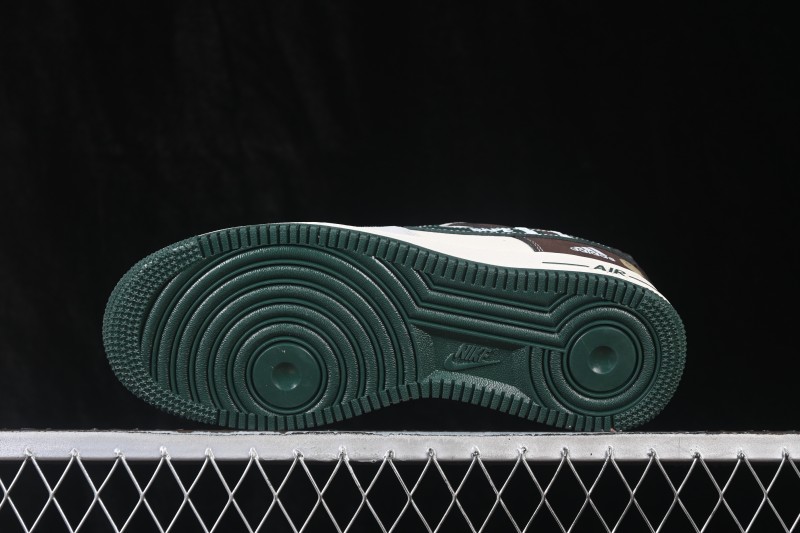Nike Air Force 1 '07 Low Collaboration Casual Skateboarding Shoes with Full-Length Air Cushion - DW8806-012