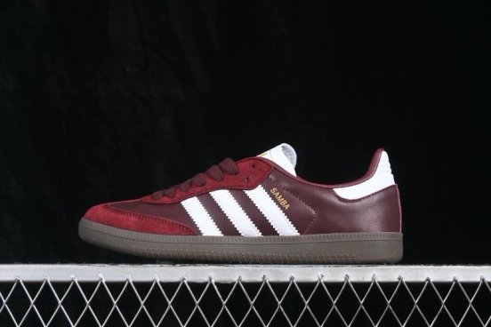 Adidas Samba OG Classic Sneakers with Retro Design - JR8844