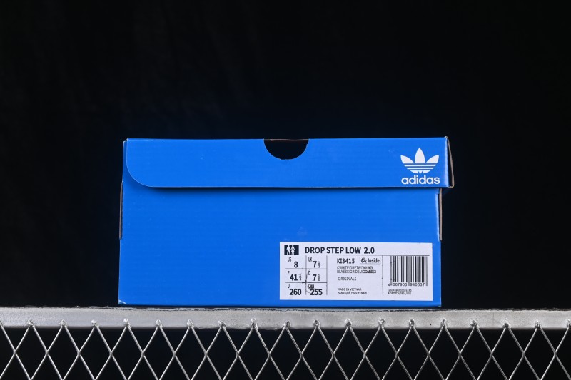 Adidas Originals Drop Step Low 2.0 Casual Basketball-Style Campus Skateboarding Shoes - KI3415