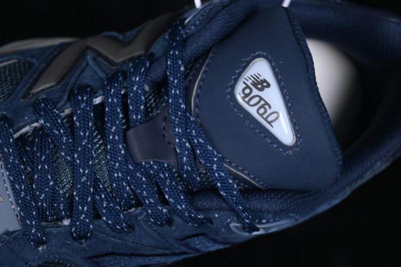 New Balance 9060 Retro Running Shoes with ABZORB Cushioning and Suede Overlays - U906023D