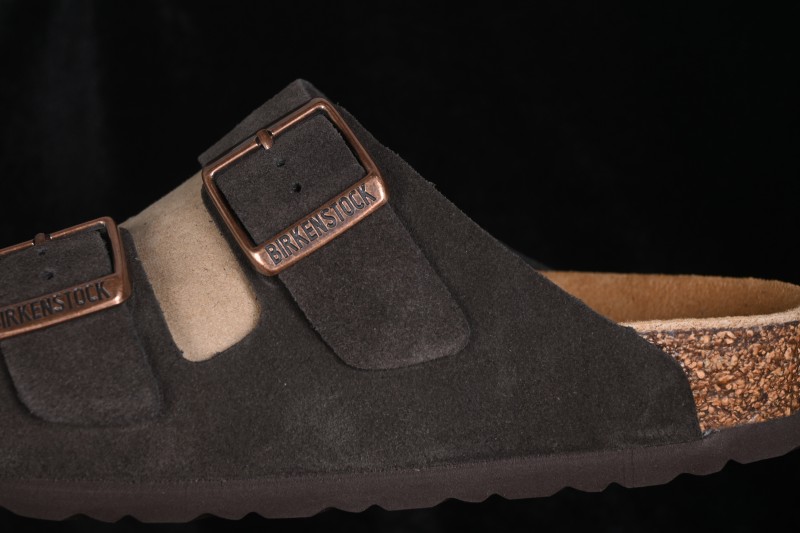 Birkenstock Sandals with Soft Lambswool Insole and Cork-Latex Midsole - 0552801