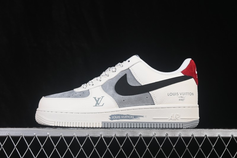 Nike Air Force 1 '07 Low Collaboration Casual Skateboarding Shoes with Full-Length Air Cushion - MM3399-823