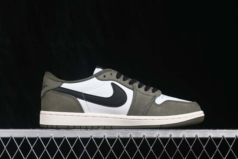 Nike Air Jordan 1 Low OG Men's Basketball Lifestyle Shoes with Retro Design - HQ6998-200