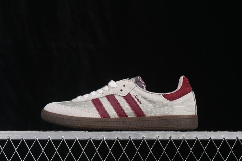 Adidas Samba OG Classic Sneakers with Retro Suede Overlays - KZ7552