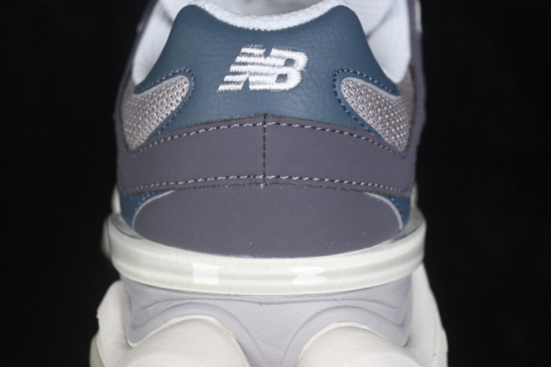 New Balance 9060 Retro Running Shoes with ABZORB Cushioning and Suede Overlays - U9060528