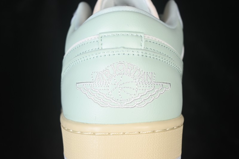 Air Jordan 1 Low AJ1 Light Blue Colorblock Low-Top Culture Casual Sneakers - DC0774-108