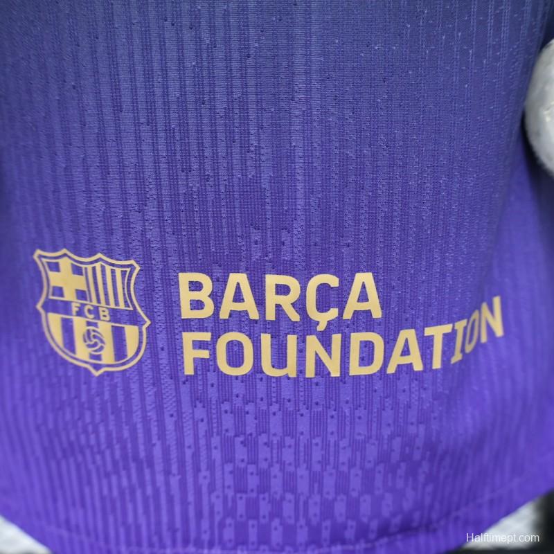 Player Version 26/27 FC Barcelona × Kobe Black & Purple  Special Edition Jersey