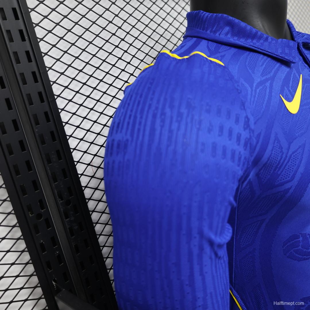 Player Version 26/27 Chelsea Home Polo Collar Long Sleeve Jersey