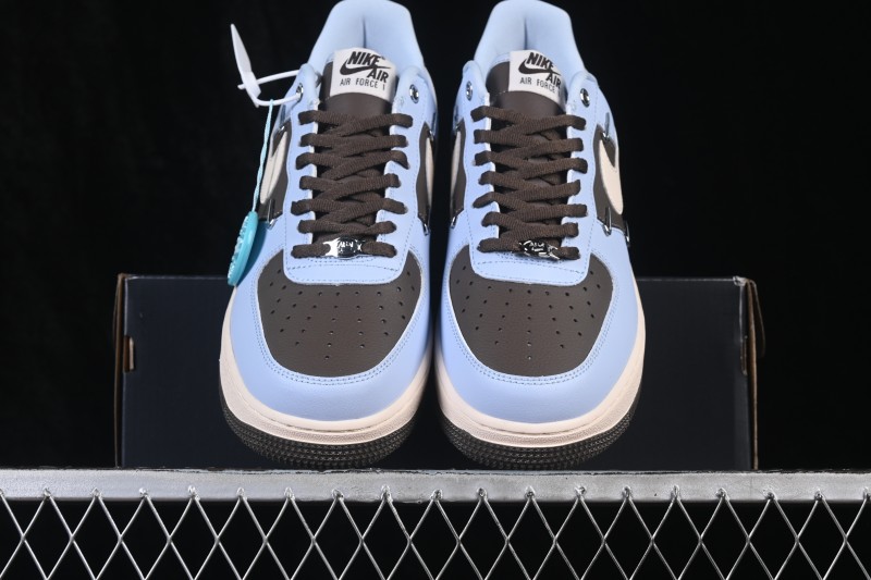 Nike Air Force 1 '07 Low Basketball Shoes with Classic Leather Upper and Air-Sole Unit - IV4089-011
