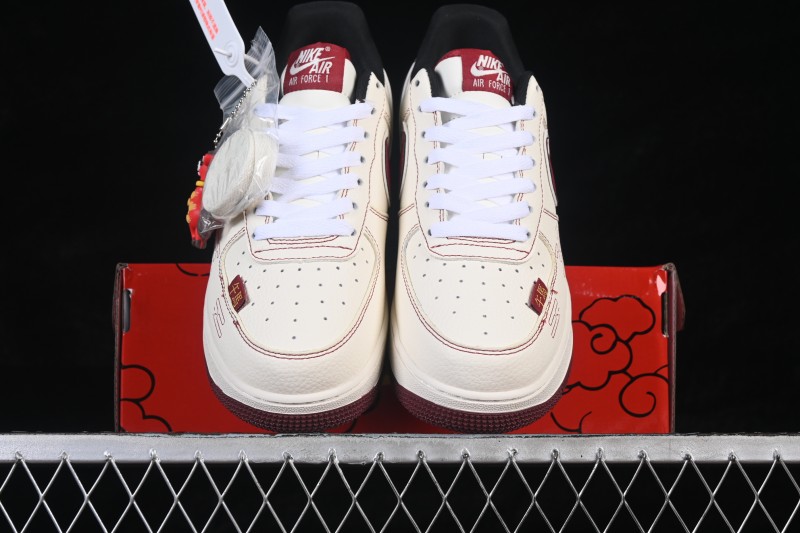 Nike Air Force 1 '07 Low Year of the Horse Limited Edition Canvas Casual Skateboarding Shoes - DN1688-823