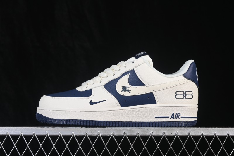Nike Air Force 1 '07 Low Casual Sneakers with Color-Block Design - DN1688-817