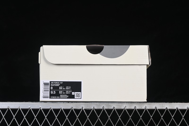 Nike Air Force 1 '07 Low Collaboration Brown Beige Classic Canvas Casual Skateboarding Shoes - XY9025-019
