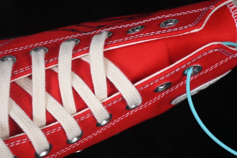 Converse Chuck 1970s Year of the Horse Limited Edition Classic Graffiti Vulcanized Canvas Sneakers - 164944C