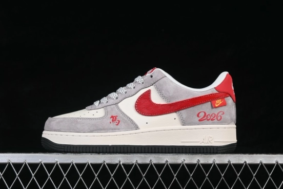 Nike Air Force 1 '07 Low Year of the Horse Special Edition Casual Sneakers with Classic Design - HT5088-632