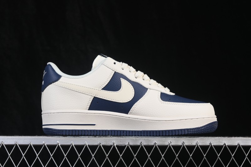 Nike Air Force 1 '07 Low Casual Sneakers with Color-Block Design - DN1688-817