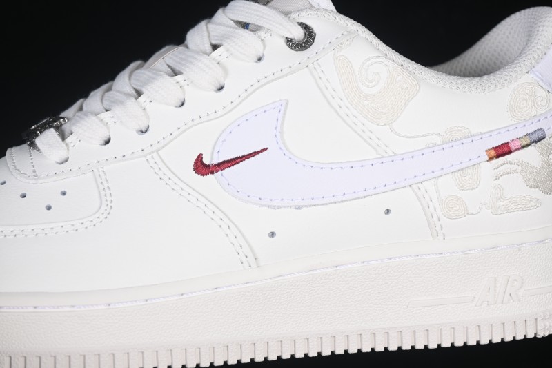 Nike Air Force 1 '07 Low Chinese New Year Limited Edition Casual Sneakers with Full-Length Air Cushion - IQ1119-011