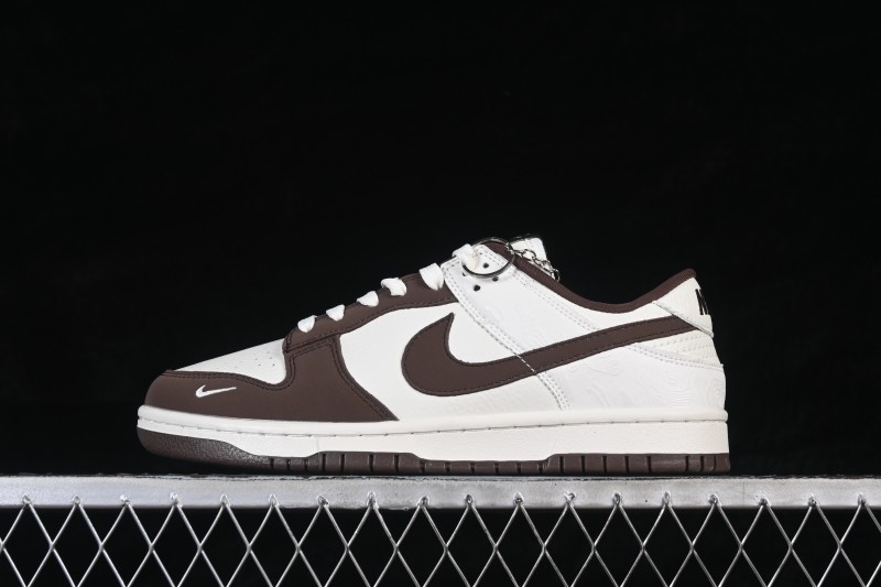 Nike SB Dunk Low Year of the Horse Brown White Embossed Limited Edition Low-Top Skateboarding Shoes - IQ1118-220
