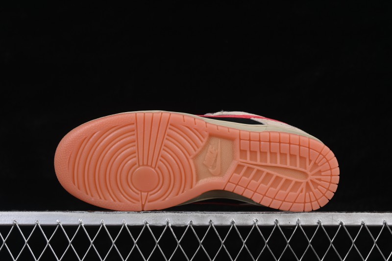 Nike SB Dunk Low Casual Skateboarding Shoes with Khaki and Black Swoosh - HJ0367-200