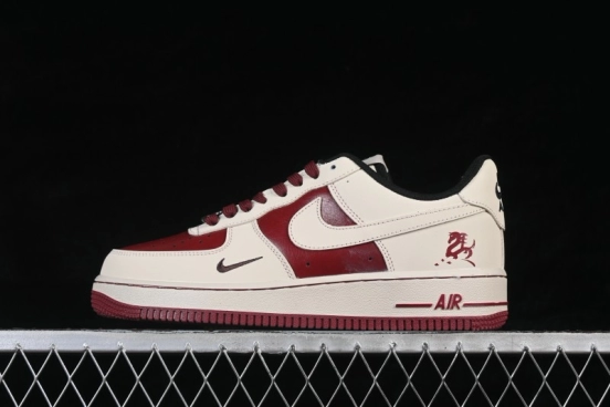 Nike Air Force 1 '07 Low Year of the Horse Limited Edition Casual Sneakers with Premium Leather and Unique Colorway - NH0601-514