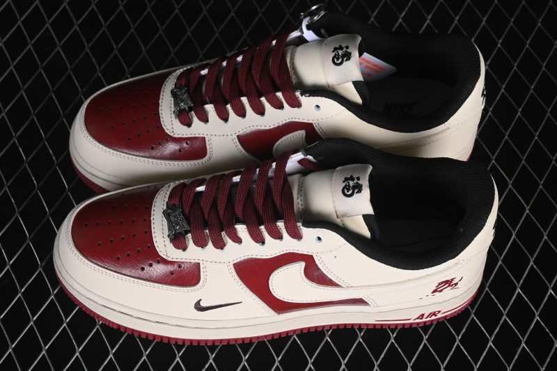 Nike Air Force 1 '07 Low Year of the Horse Limited Edition Casual Sneakers with Premium Leather and Unique Colorway - NH0601-514