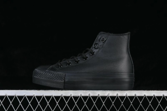 Converse 1970s Autumn Winter Leather Sole High-Top Casual Skate Shoes - A12969C