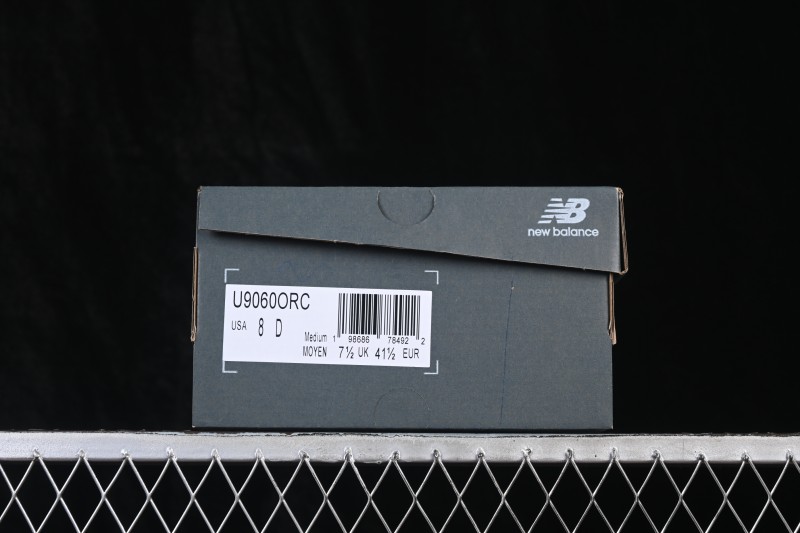 New Balance NB9060 Retro Lifestyle Running Shoes with ABZORB Cushioning - U9060ORC