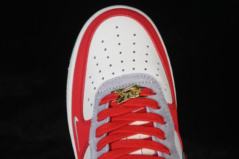 Nike Air Force 1 '07 Low Year of the Horse Edition Casual Sneakers with Frosted Silver Accents - NH0601-520