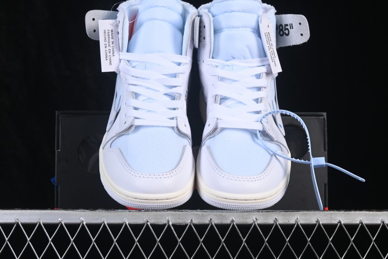 Nike Air Jordan 1 Retro High OG Off-White White Basketball Shoes - AA3834-100