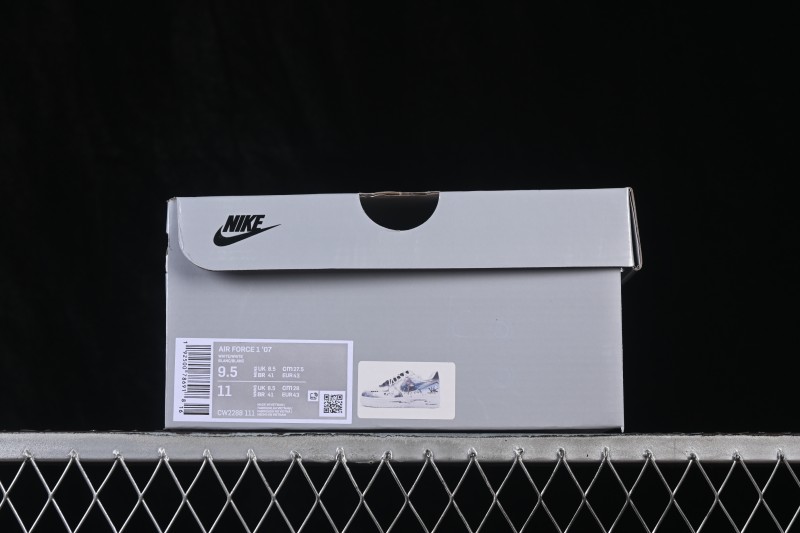 Nike Air Force 1 '07 Low Anime Theme Air Force One Low-Top Casual Skateboarding Shoes - CW2288-111