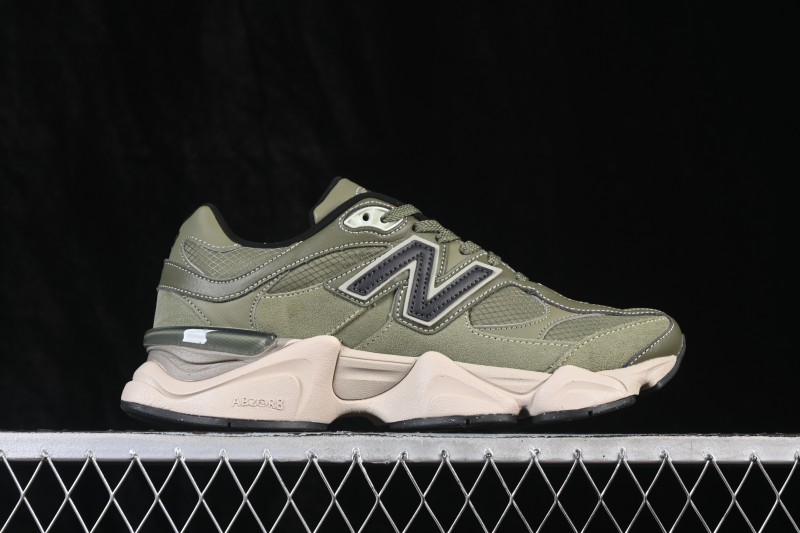 New Balance NB9060 Retro Lifestyle Running Shoes with ABZORB Cushioning - U9060ORC
