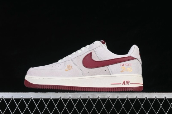 Nike Air Force 1 '07 Low Suede Casual Sneakers with Classic Cushioning - DD1982-342