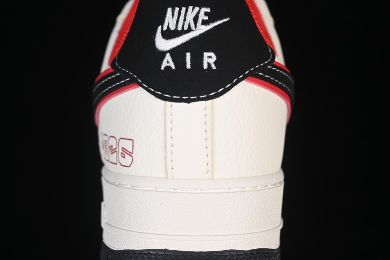 Nike Air Force 1 '07 Low Chinese New Year Limited Edition White Black Red Low-Top Casual Skateboarding Shoes - DN1688-822