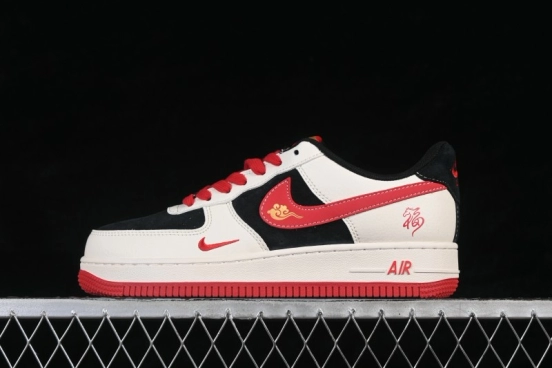 Nike Air Force 1 '07 Low Year of the Horse Limited Edition Red Auspicious Cloud Casual Board Shoes - XD0028-016