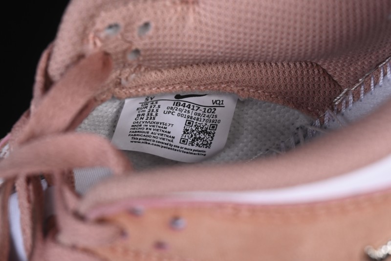 Nike SB Dunk Low Year of the Horse Pink White Low-Top Skateboarding Shoes - IB4417-102