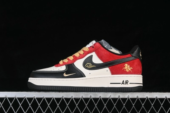 Nike Air Force 1 '07 Low Chinese New Year Year of the Horse Limited Edition Casual Sneakers - XD0028-004