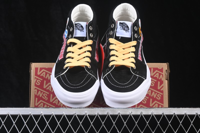 Vans Sk8-Mid Casual Skateboarding Shoes with Classic Design - VN000EGY619