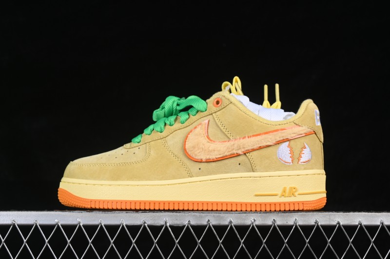 Nike Air Force 1 '07 Low Women's Basketball-Inspired Casual Sneakers with Full-Length Air Cushion - IU7612-700