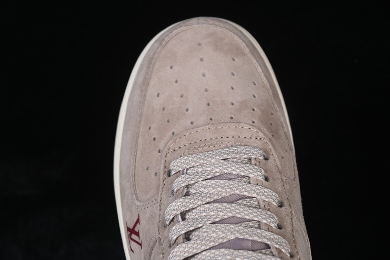 Nike Air Force 1 '07 Low Casual Sneakers with Suede Overlays and Classic Cushioning - KL1688-002