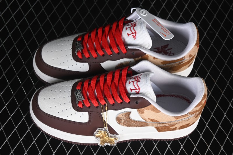 Nike Air Force 1 '07 Low Chinese New Year Limited Edition Casual Skateboarding Shoes - IQ1119-100