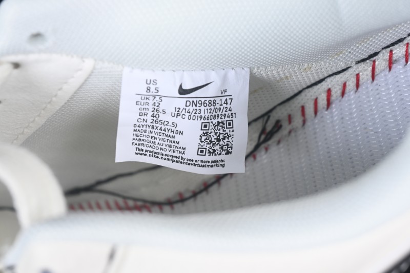 Nike Air Force 1 '07 Low Collaborative Casual Skateboarding Shoes with Full-Length Air Cushion - DN9688-147