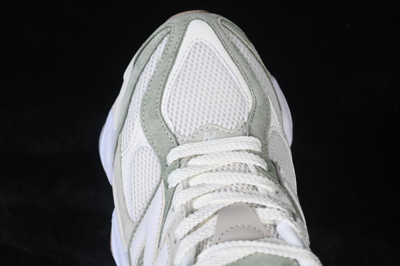 New Balance 9060 Retro Running Shoes with ABZORB Cushioning and Suede Overlays - U9060AUC