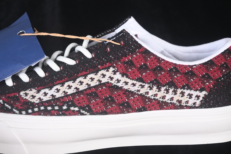 Vans Old Skool 36 Knit High-End Low-Top Casual Skate Shoes with Breathable Knitted Upper - VN000EFKBRD