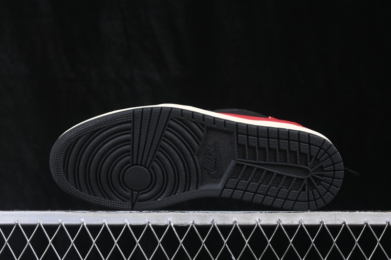Nike Travis Scott x Air Jordan 1 Low OG Retro Basketball Shoes with Reverse Swoosh Design - DM7866-061
