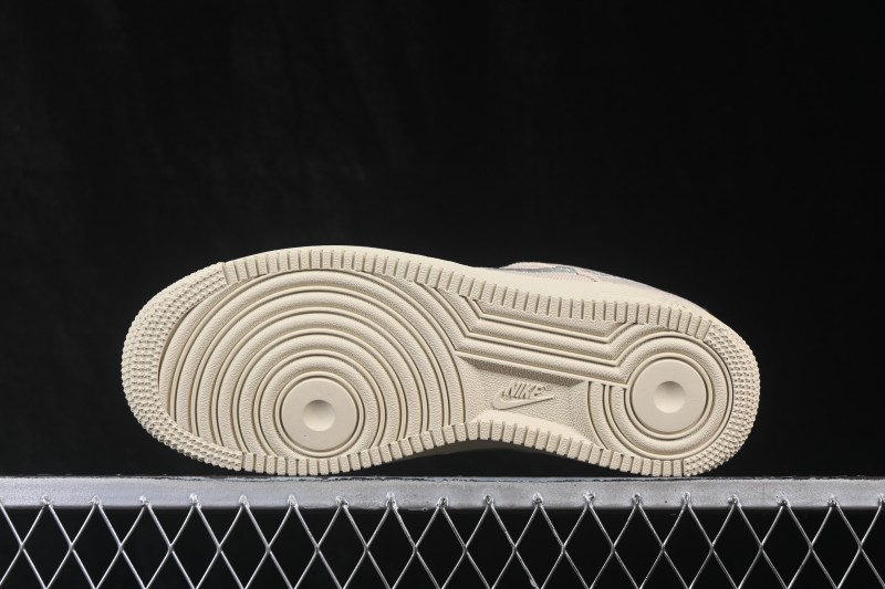 Nike Air Force 1 '07 Low Stussy Collaboration Casual Skateboarding Shoes - CZ9084-200