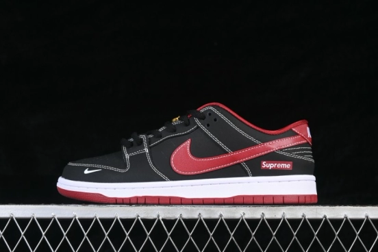 Nike SB Dunk Low Year of the Horse Limited Edition Black Red Custom Low-Top Skateboarding Shoes - AJ6817-005