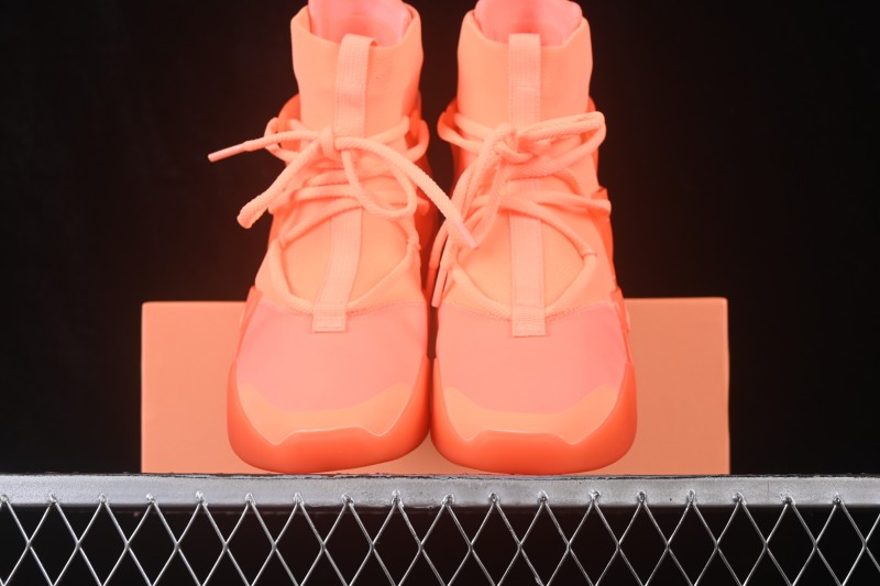 Nike Air Fear of God 1 String High-Top Basketball Sneakers with Double Zoom Air Cushioning - AR4237-800