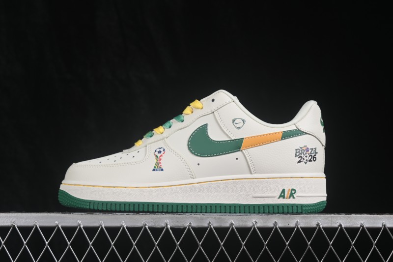 Nike Air Force 1 '07 Low World Cup Theme Basketball Shoes with Full-Length Air Cushion - DW8806-024
