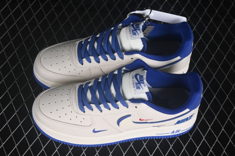 Nike Air Force 1 '07 Low Casual Skateboarding Shoes with Full-Length Air Cushion - DF0188-154