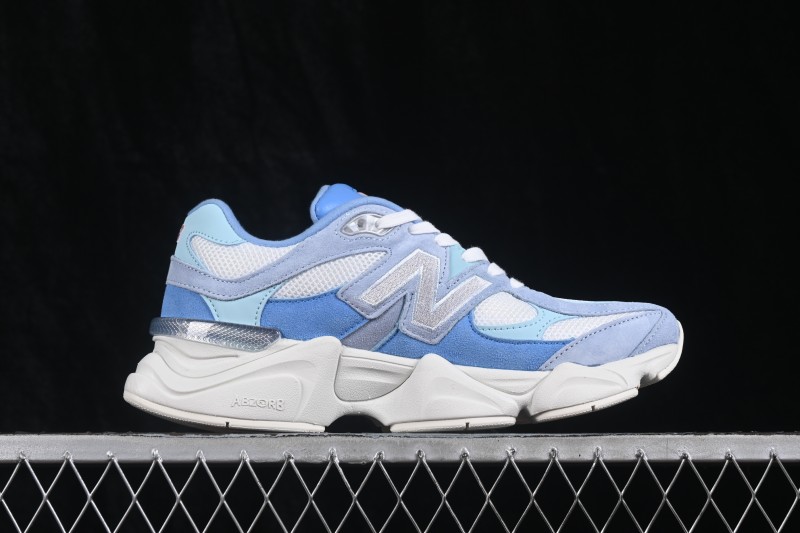 New Balance NB9060 Retro Running Sneakers with ABZORB Cushioning - U9060NAF