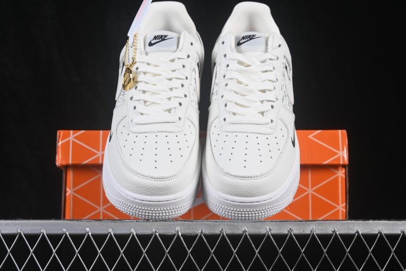 Nike Air Force 1 '07 Low Collaboration Skateboarding Shoes with Full-Length Air Cushion - WY0655-119